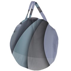 Abstract Background Abstraction Giant Round Zipper Tote