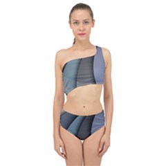 Abstract Background Abstraction Spliced Up Two Piece Swimsuit