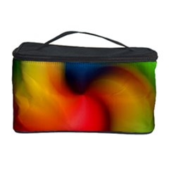 Abstract Spiral Art Creativity Cosmetic Storage Case by Nexatart