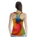 Abstract Spiral Art Creativity Racer Back Sports Top View2