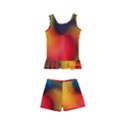 Abstract Spiral Art Creativity Kid s Boyleg Swimsuit View1