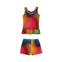 Abstract Spiral Art Creativity Kid s Boyleg Swimsuit View2