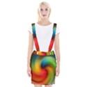 Abstract Spiral Art Creativity Braces Suspender Skirt View1