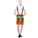 Abstract Spiral Art Creativity Braces Suspender Skirt View2