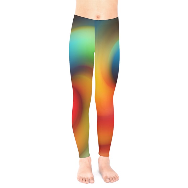 Abstract Spiral Art Creativity Kids  Legging