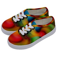 Abstract Spiral Art Creativity Kids  Classic Low Top Sneakers by Nexatart