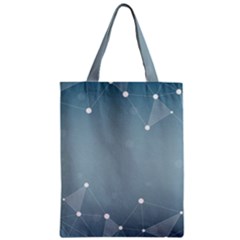 Background Abstract Line Zipper Classic Tote Bag by Nexatart