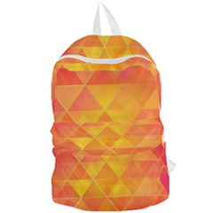 Background Colorful Abstract Foldable Lightweight Backpack