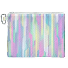 Background Abstract Pastels Canvas Cosmetic Bag (xxl) by Nexatart