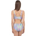 Background Abstract Pastels Cage Up Bikini Set View2