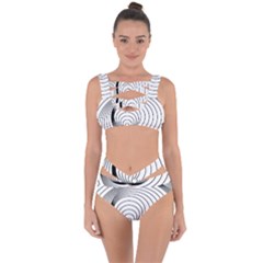 Spiral Eddy Route Symbol Bent Bandaged Up Bikini Set  by Nexatart