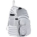 Spiral Eddy Route Symbol Bent Foldable Lightweight Backpack View3