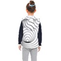 Spiral Eddy Route Symbol Bent Kid s Hooded Puffer Vest View2