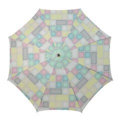 Background Abstract Pastels Square Golf Umbrellas by Nexatart