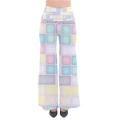 Background Abstract Pastels Square So Vintage Palazzo Pants by Nexatart