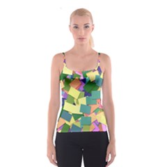 List Post It Note Memory Spaghetti Strap Top by Nexatart