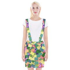 List Post It Note Memory Braces Suspender Skirt by Nexatart