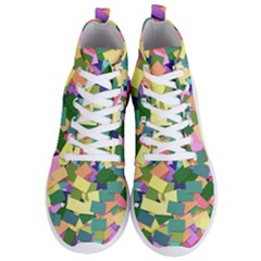 List Post It Note Memory Men s Lightweight High Top Sneakers