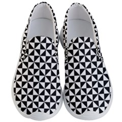 Triangle Pattern Simple Triangular Men s Lightweight Slip Ons