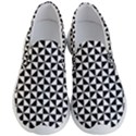 Triangle Pattern Simple Triangular Men s Lightweight Slip Ons View1