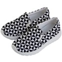 Triangle Pattern Simple Triangular Kid s Lightweight Slip Ons View2