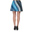 Abstract Pattern Lines Wave Skater Skirt View2