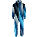 Abstract Pattern Lines Wave Hooded Jumpsuit (Men)  View1