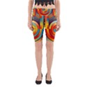 Background Colorful Abstract Yoga Cropped Leggings View1