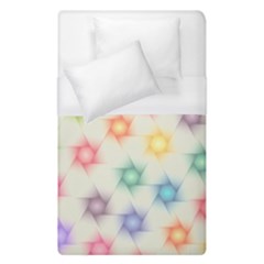 Polygon Geometric Background Star Duvet Cover (single Size) by Nexatart