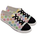 Polygon Geometric Background Star Men s Low Top Canvas Sneakers View3