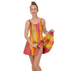 Background Abstract Colorful Inside Out Casual Dress by Nexatart