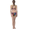 Background Colorful Abstract Circle Classic Banded Bikini Set  View2