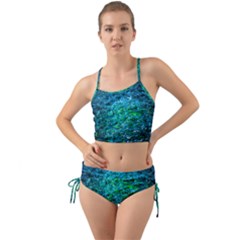 Water Color Green Mini Tank Bikini Set