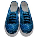 Water Color Blue Men s Classic Low Top Sneakers View1