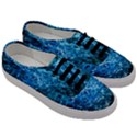 Water Color Blue Men s Classic Low Top Sneakers View3