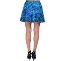 Water Color Navy Blue Skater Skirt View2