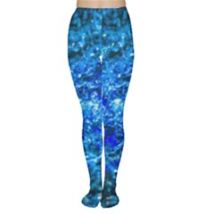 Water Color Navy Blue Women s Tights