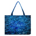 Water Color Navy Blue Medium Tote Bag View1