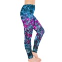 Water Color Violet Leggings  View4