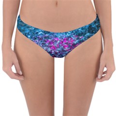 Water Color Violet Reversible Hipster Bikini Bottoms by FunnyCow