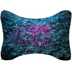 Water Color Violet Seat Head Rest Cushion