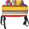 Colorful Stripes Full Print Backpack View4