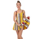 Colorful Stripes Inside Out Casual Dress View1