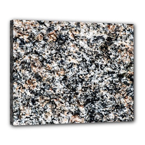 Granite Hard Rock Texture Canvas 20  X 16  by FunnyCow