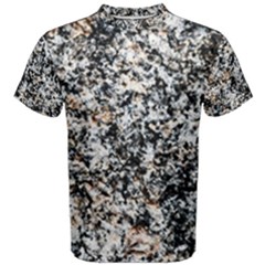 Granite Hard Rock Texture Men s Cotton Tee by FunnyCow