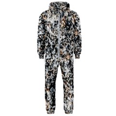 Granite Hard Rock Texture Hooded Jumpsuit (men)  by FunnyCow