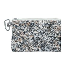 Granite Hard Rock Texture Canvas Cosmetic Bag (medium) by FunnyCow