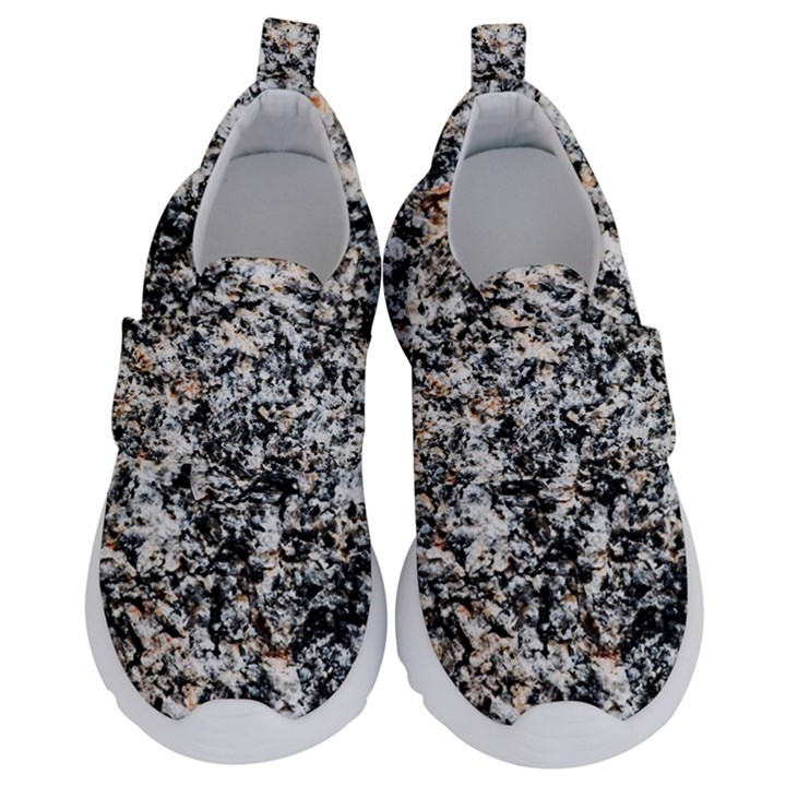 Granite Hard Rock Texture Velcro Strap Shoes