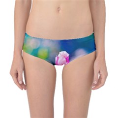 Pink Rose Flower Classic Bikini Bottoms by FunnyCow