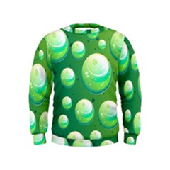 Background Colorful Abstract Circle Kids  Sweatshirt